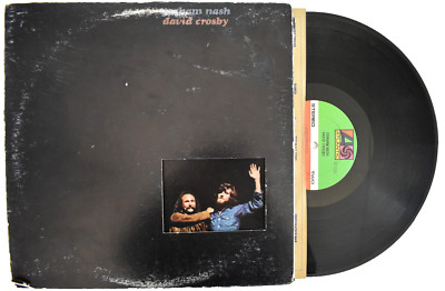 GRAHAM NASH & DAVID CROSBY VINYL LP RECORD SOUTHBOUND TRAIN 1972 SD 7220