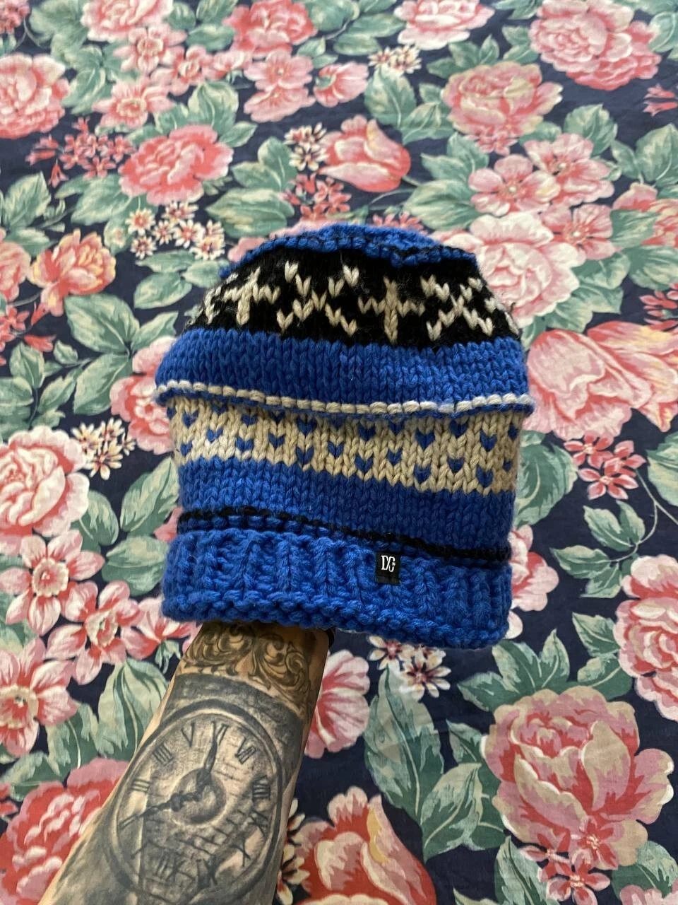 DC SHOES BEANIE HAT CAP ONE SIZE