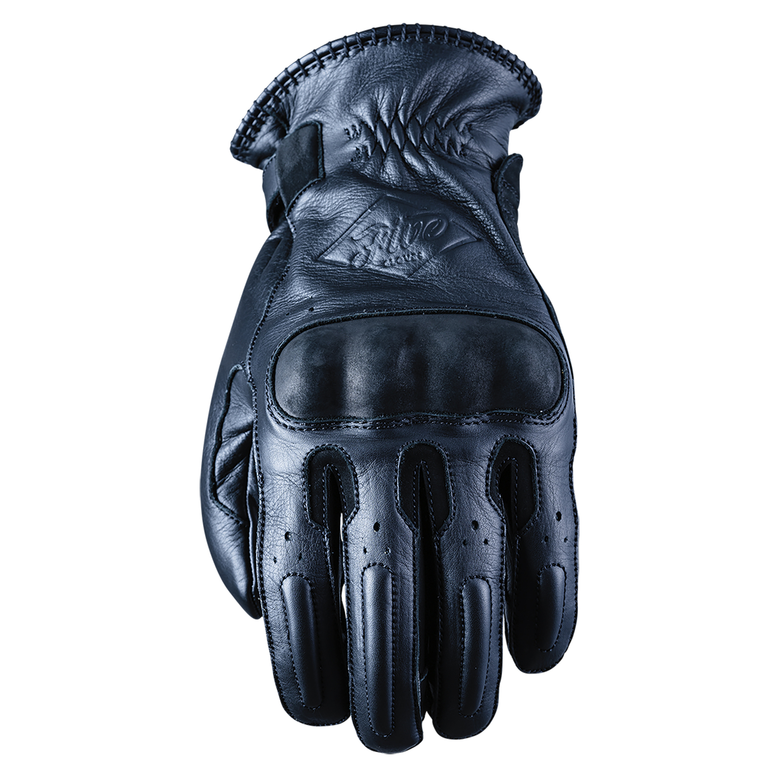 Gants moto FIVE OKLAHOMA en cuir noir XL avec coque de protection