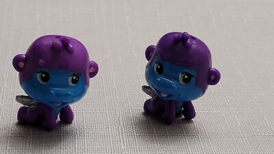 Hatchimals COLLEGGTIBLES SEASON 1 Purple GORILLABEE Gorilla ~ Silver Wings Lot