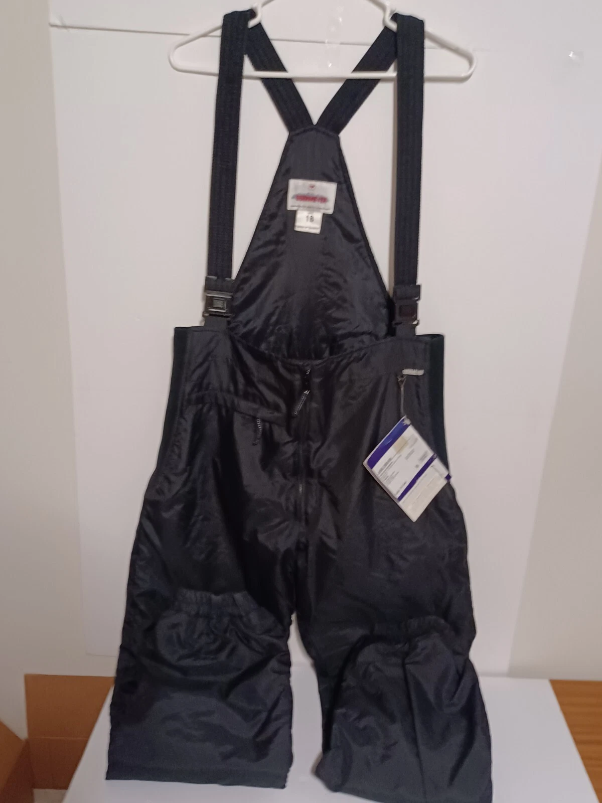 Obermeyer Snow Bib Womens 18 Black Outdoors Winter Ski Pants Ladies