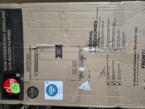 Rheem ECO180XELP-3 Tankless Water Heater LP 8.4 GPM Outdoor Smart Wi-Fi 2024 Mod - Picture 4 of 9