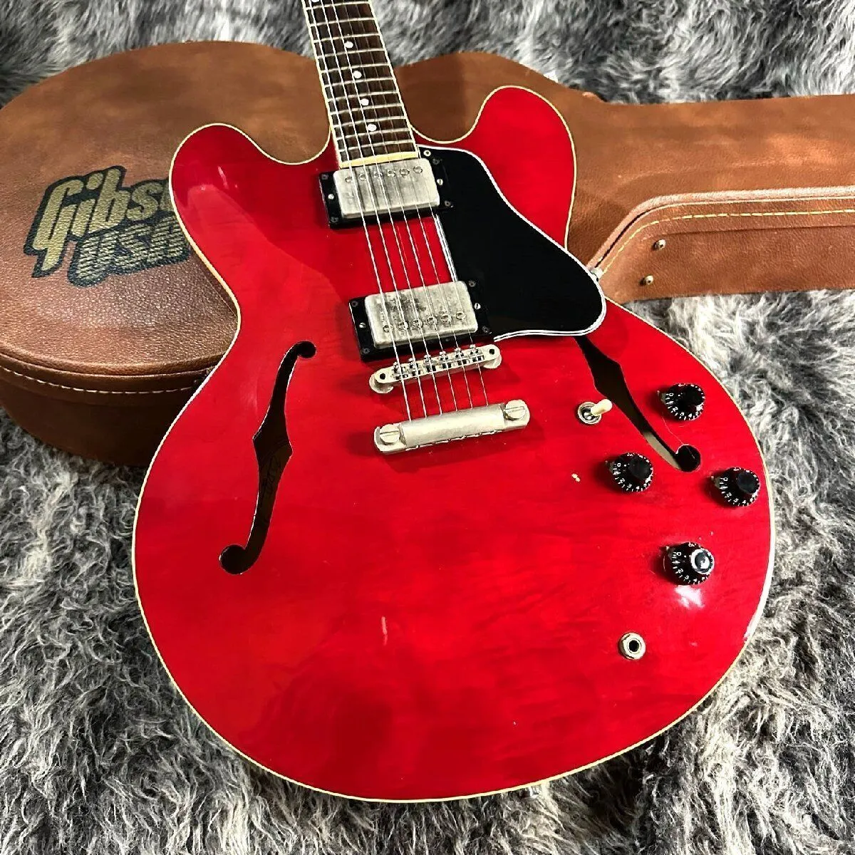 Gibson Es-335 Dot Cherry 1995 Electric Guitar Safe delivery from