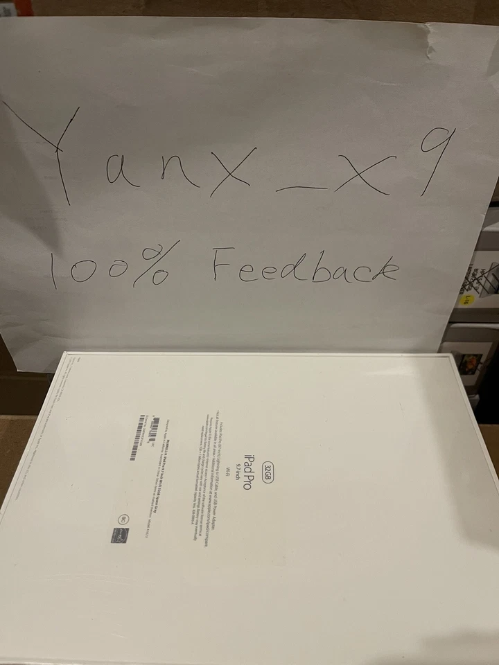 Brand New Apple iPad Pro 32GB, Wi-Fi only, 9.7" - Gray 1st Generation MLMN2 ll/a - Image 2 of 2