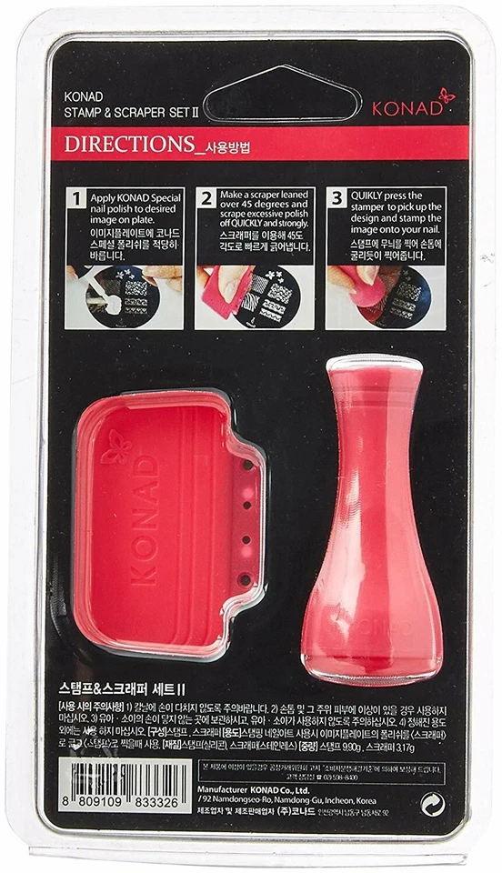 JUEGO DE SELLOS Y RASPADORES KONAD II Foto 2 de 2