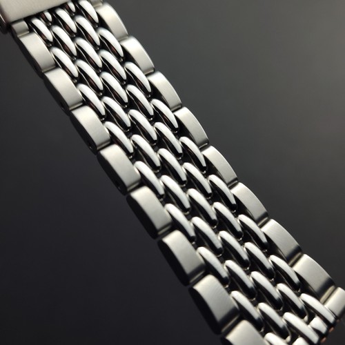 Iconic Beads of Rice Watch Bracelet | Machined Steel Band in 18mm 20mm 22mm - Picture 11 of 12