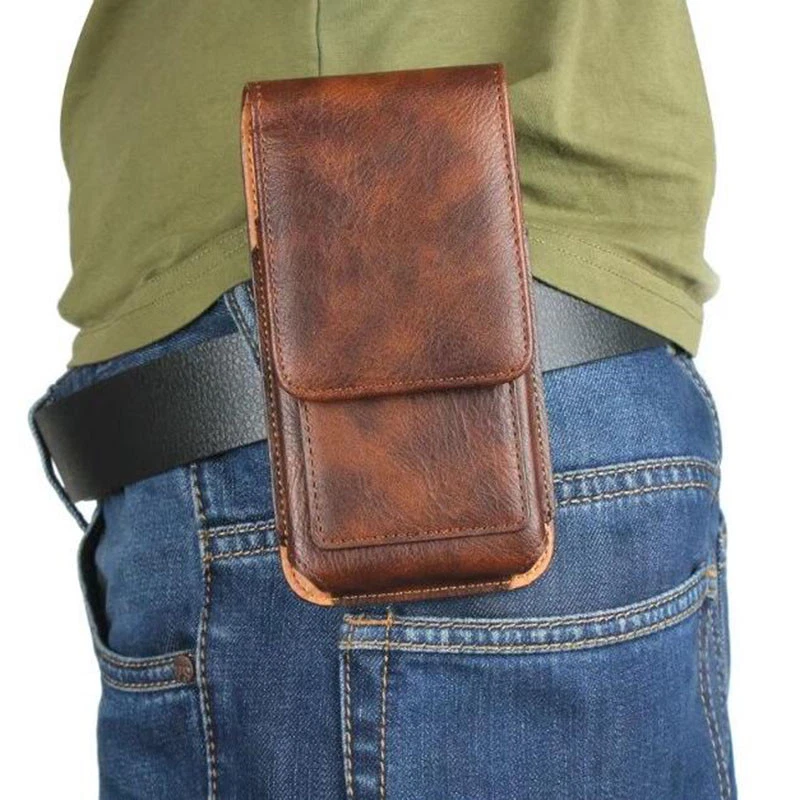 Universal Belt Clip Pouch Holster Vertical Phone Case Cover Holder For Huawei — 第 4/4 张图片