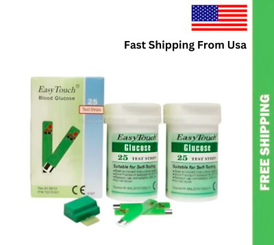 Effortless Glucose Testing: 25 New Easy-Touch Blood Sugar Test Strips