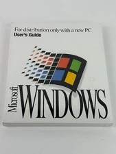 Vintage Microsoft Windows 3.1 User's Guide Brand New / Sealed F7.2