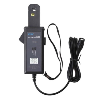 ETCR007AD AC/DC Clamp   Sensor   Transformer 0mA-50A BNC Connector #E7
