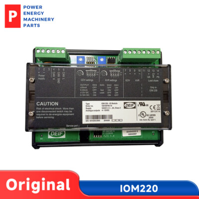 DEIF IOM220 Analog Interface Module Original IOM 220 Advance Genset Controller