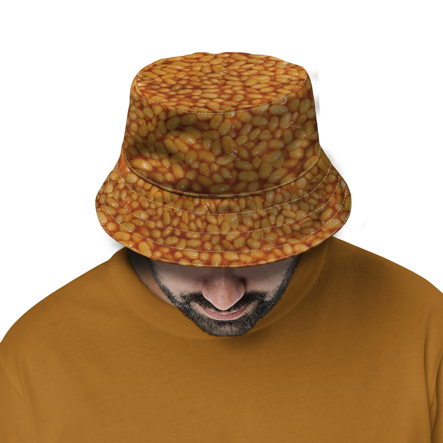 Baked Beans Print - Bucket Hat Fashion Sun Cap Outdoor Hat Unisex
Opens in a new window or tab