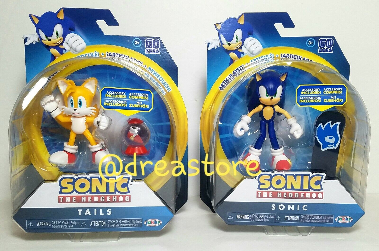  Sonic the Hedgehog 2 The Movie 4 Articulated Action Figure  Collection (Tails (Flying))