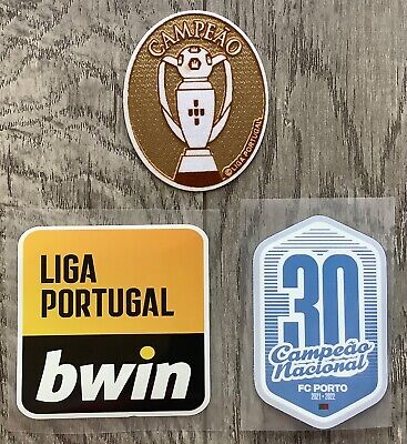21-22 22-23 23-24 NEW Liga Bwin Badge Heat Transfer Football Iron On  Patches Portugal champion patch