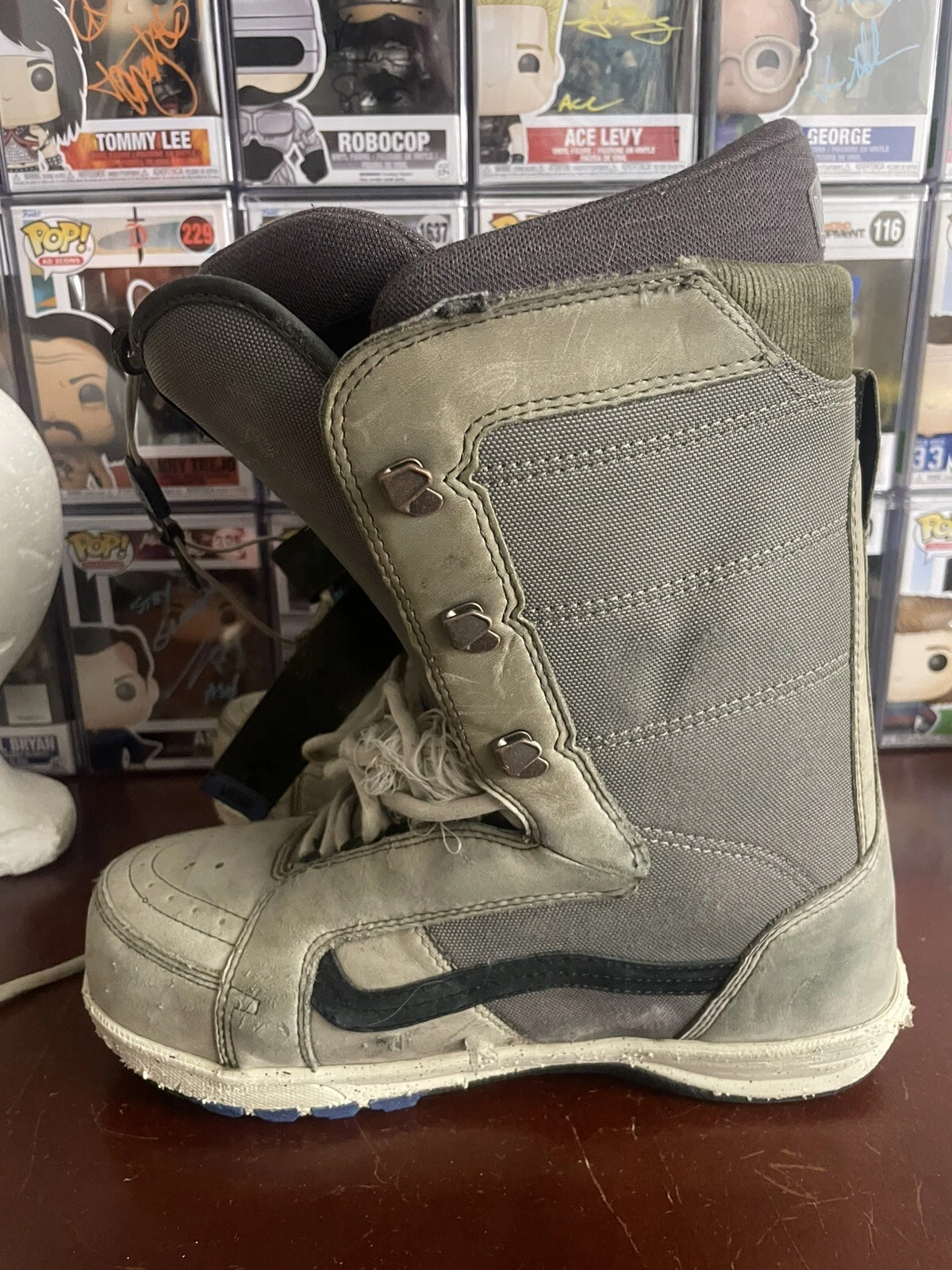 Meh Cosmetics Good Soles Stivali da snowboard Vans Hi Standard Pro grigi Uomo 10