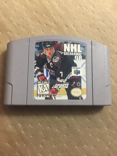 NHL Breakaway 98 - Nintendo N64 Game Authentic game cartridge ONLY