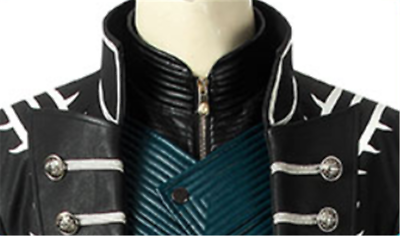 Devil May Cry 5 Vergil Windbreaker Vest Pants Gloves Suit Cosplay