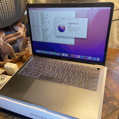 Apple MacBook Air Laptop (2018) 256gb SSD (A1932) 3.6gHz i5 8gb RAM {Touch-ID}