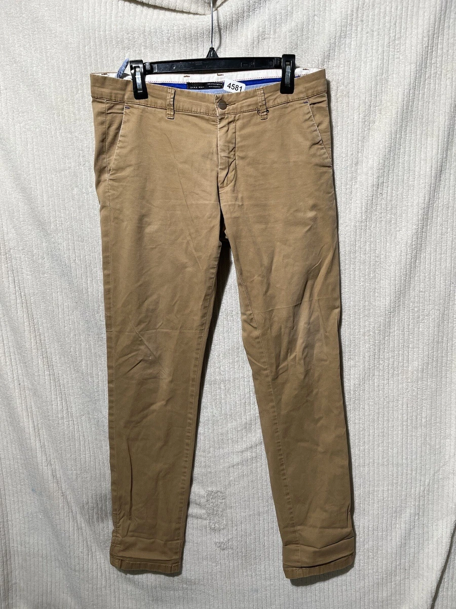 Zara khaki cheap jeans