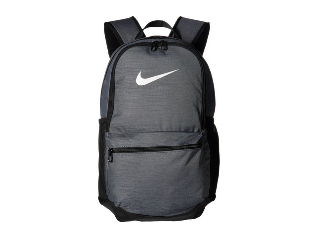 nike club team swoosh backpack grey
