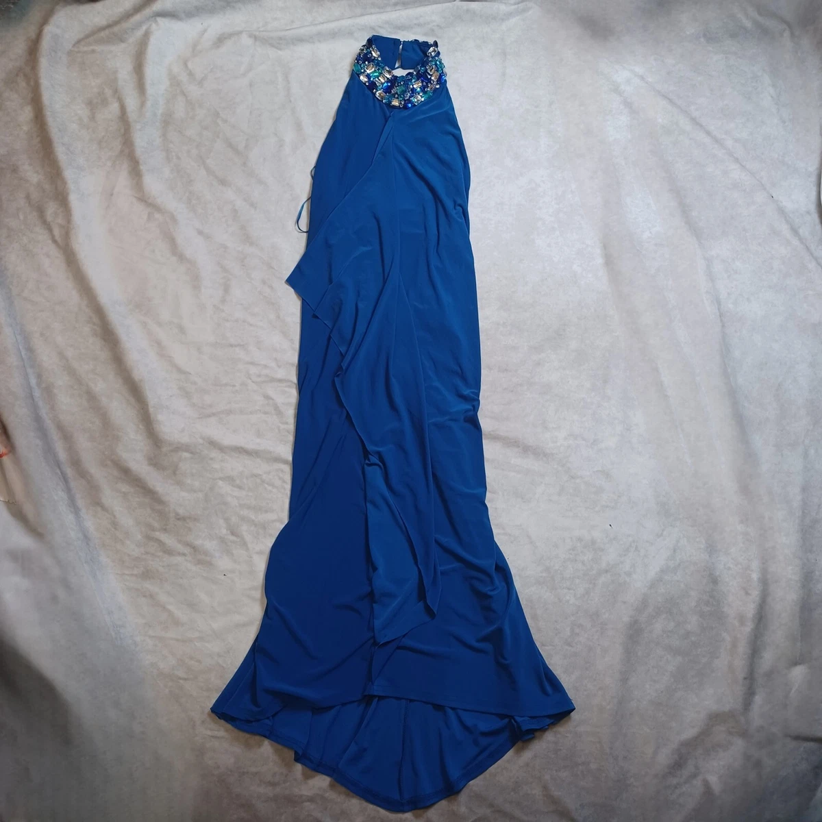 blue dress jane norman The Lucetta Dress in Denim Blue Windsor – V. Chapman main image 0