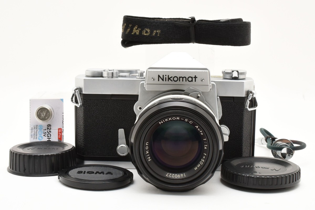Nikon NIKOMAT FTN / NON AI Nikkor 50mm F1.4 Japan 【N.Mint