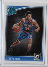 2018-19 Panini Donruss Optic Basketball Allonzo Trier Rookie Card #175 Knicks RC