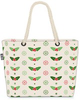 Void Tasche Mistelzweig Weihnachten Dekoration Deko Muster Winter