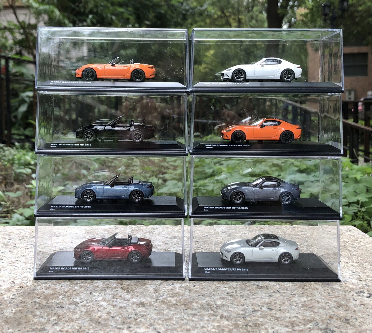 MAZDA MX5 Roadster RF RS 2015-2019 KYOSHO 1:64 Scale Diecast Model