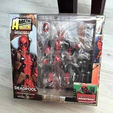 Yamaguchi Revoltech Deadpool Action Figure Deadpool X-Men Superhero Figurine Toy