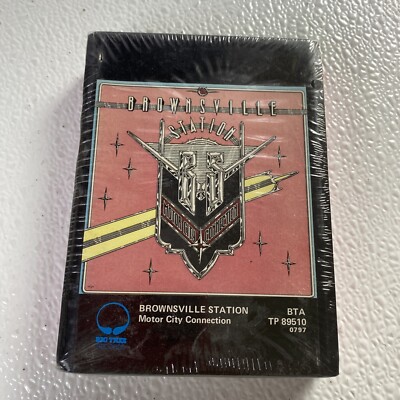 Brownsville Station: Motor City Connection. 8-Track Tape. NOS Sealed