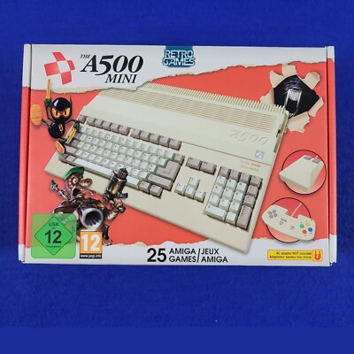 A500 MINI 25 Retro Games Console HDMI Modern 2022 Edition AMIGA 500