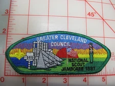 Greater Cleveland Council 1997 Jamboree JSP collectible border patch (m23)