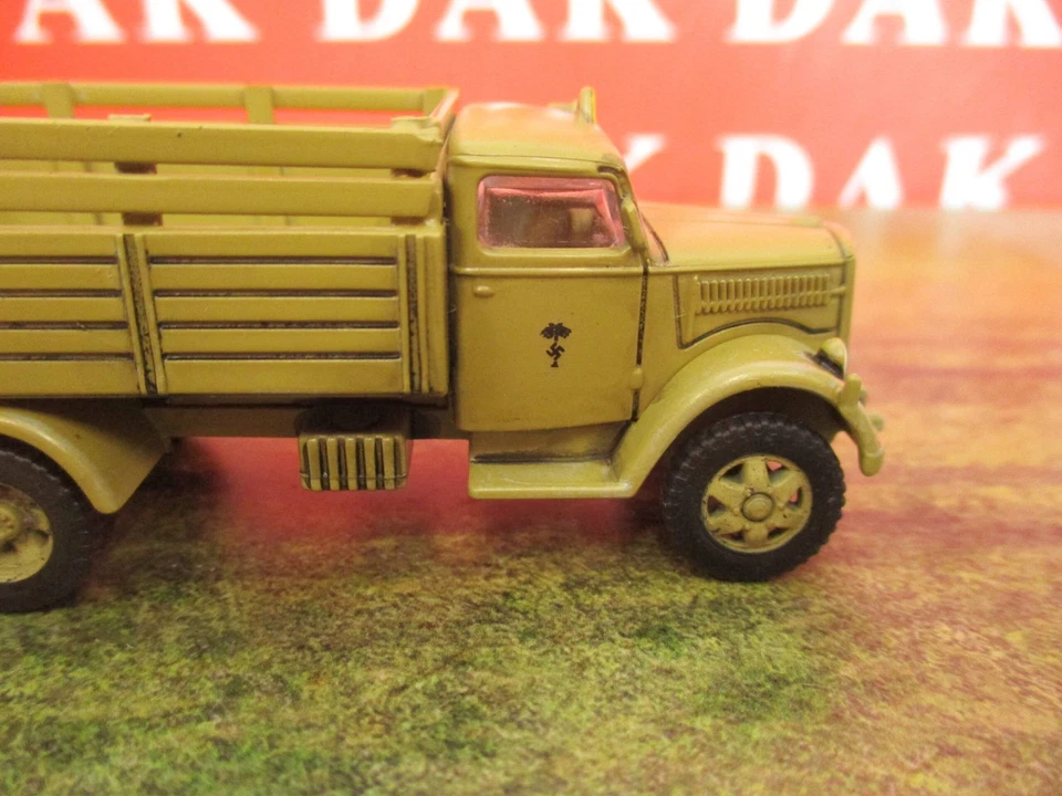 1/72 Modellino Furgone Opel Blitz Kfz.305 Aperto Deutche Afrika Korps DAK 1942 - Immagine 3 di 4