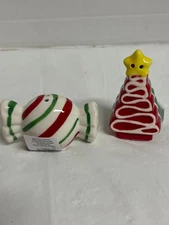 Cracker Barrel Mini Christmas Candy Salt & Pepper Shaker Set 2025 FREE SHIP