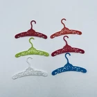 Vintage Francie Filigree Plastic Clothes Hangers Lot Of 6