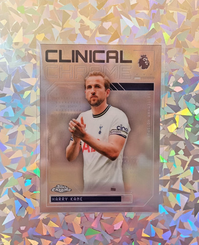 TOPPS CHROME PREMIER LEAGUE 2026 - HARRY KANE TOTTENHAM CLINICAL CHROME