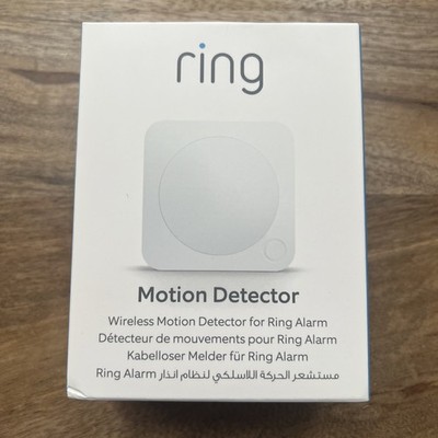 Ring Alarm Bewegungsmelder 2. Gen Haustierfreundlicher Funksensor Brandneu Versiegelt