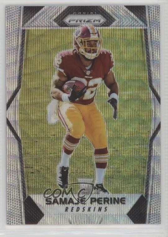 2017 Panini Prizm Rookies Blue Wave Prizm /149 Samaje Perine #255 1q7