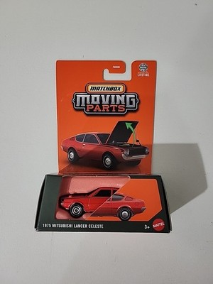 2025 Matchbox Moving Parts #43 1975 Mitsubishi Lancer Celeste RED | LHD | FSC