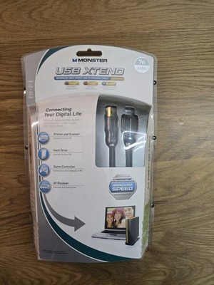 Monster Digital Life USB XTEND Kabel Verlängerung 2,13m 1.2Gbps Orginalverpackt