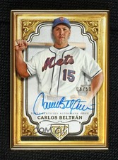 2024 Gilded Collection Gallery of Gold 8/50 Carlos Beltran Beltrán Auto 1f5h