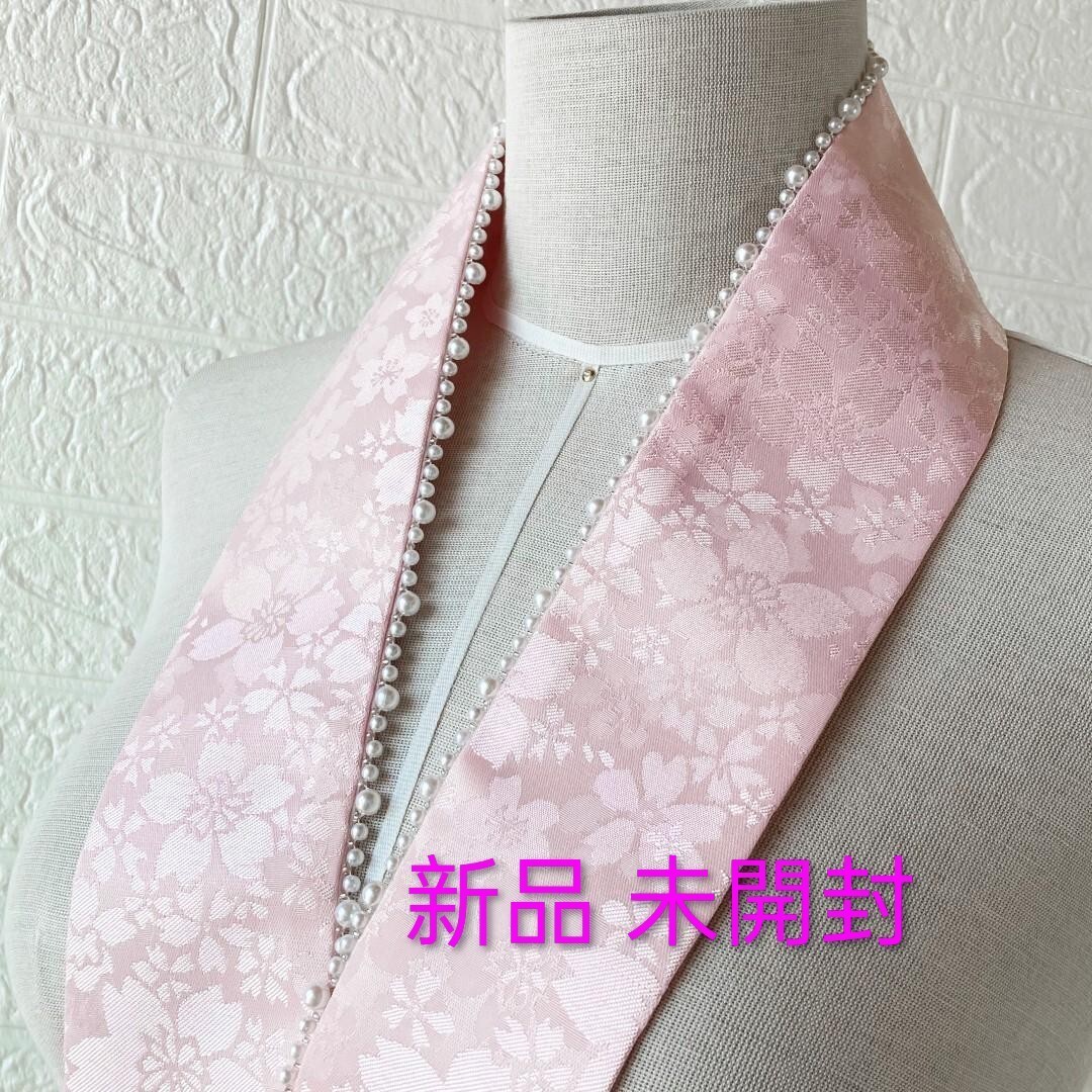 Pearl Layered Collar Patterned Cherry Blossoms Ye… - image 7
