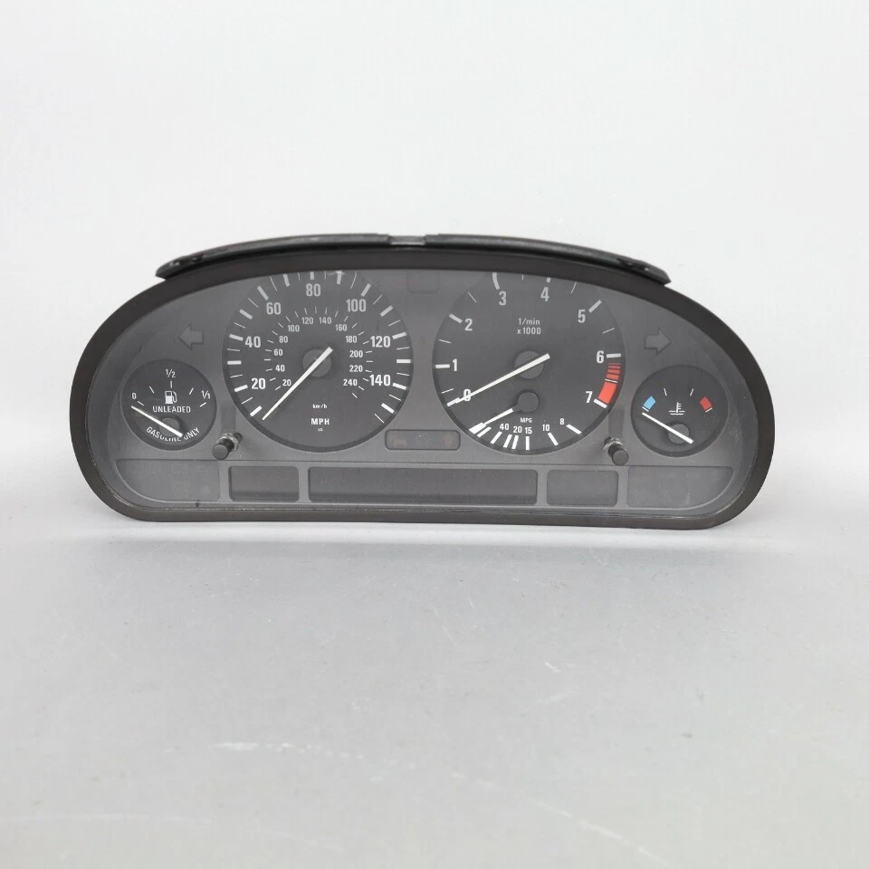 Cuadro de instrumentos velocímetro velocímetro BMW 525i 528i 540i E39 1999-2003 OEM usado Foto 4 de 4