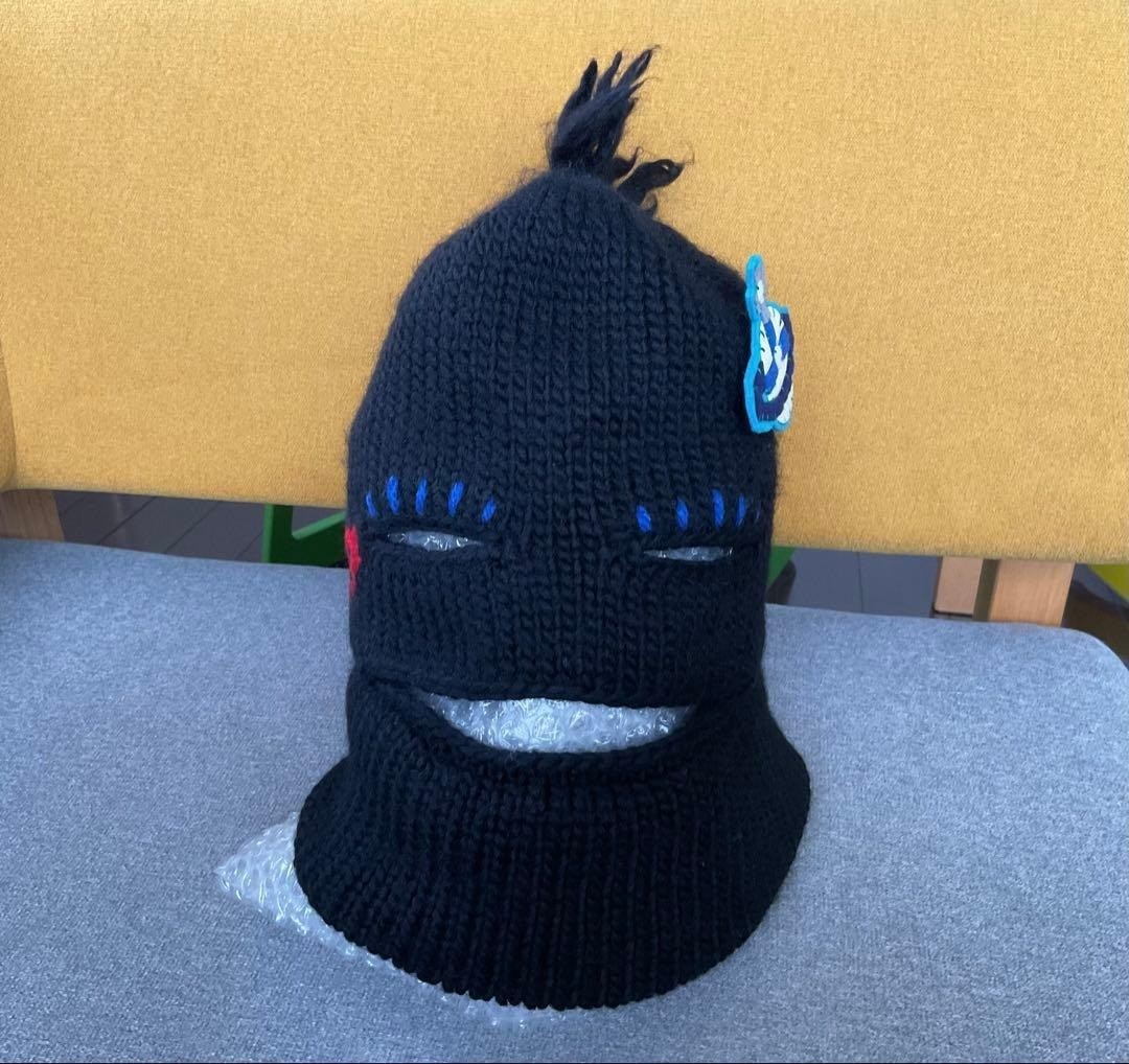 vaundy vaws pochette little punk ニット帽 Rare Vivienne Westwood Mohawk Balaclava Knit Hat Beanie Black Orb