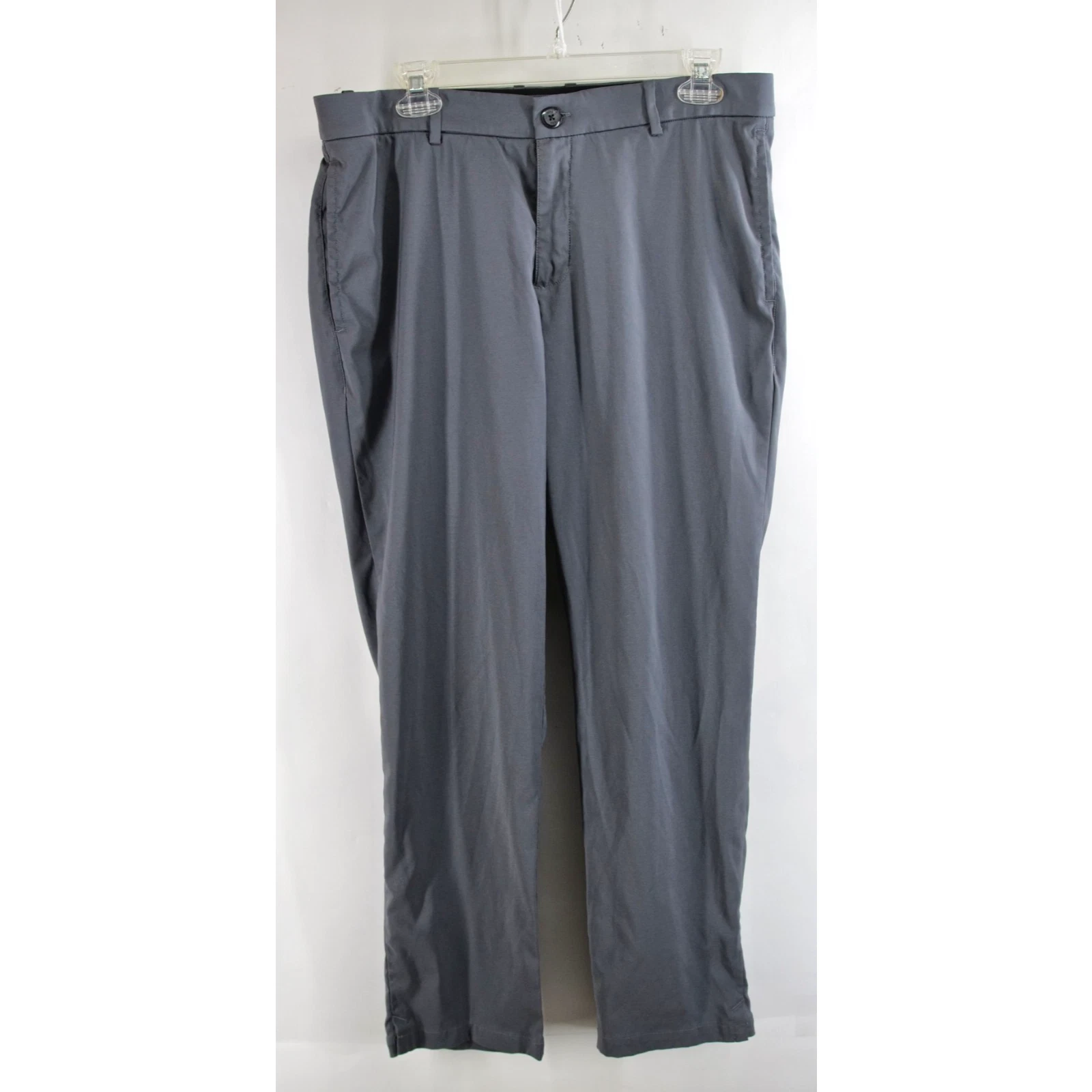 Nike Dri-FIT Pants Mens 34x34 Gray Standard Fit AJ5489-021 Golf Athletic Stretch