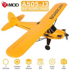 J3 Cub 505 mm 3-Kanal-Gyro-Modus 2 Komplett flugbereites RC-Flugzeug A505-M2