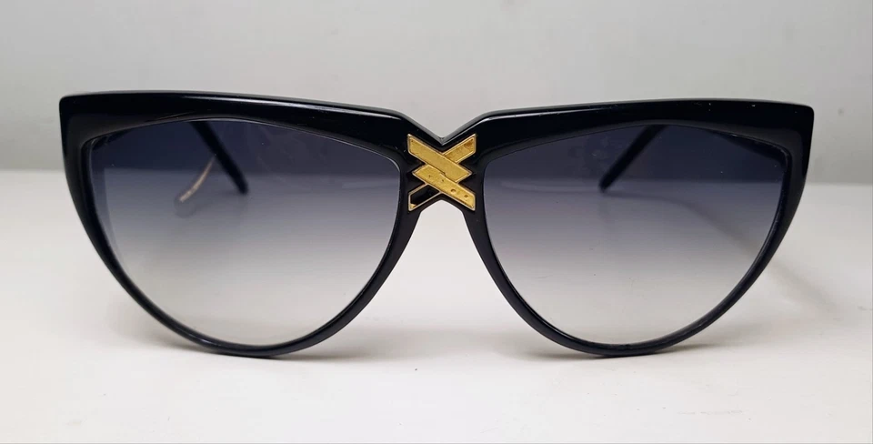 Gafas de sol LAURA BIAGIOTTI vintage años 80 hechas en Italia moda gafas  Foto 2 de 4