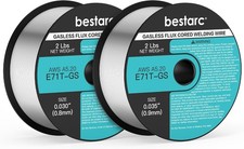 Flux Core Welding Wire, 0.035 0.030 E71T-GS Gasless MIG Wire, Mild Steel M...