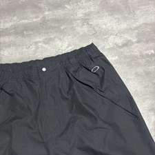 Oakley Over Pants Men's Large Black Polyester Windbreaker Rain 32x31 Y2K